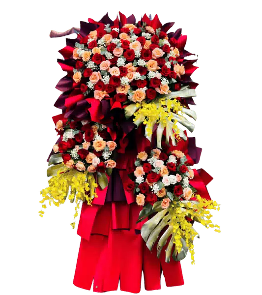 Kệ Hoa Khai Trương 2 Tầng