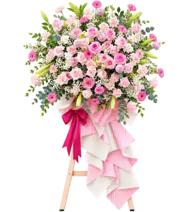 Kệ Hoa Một Tầng Hồng Tông Hồng