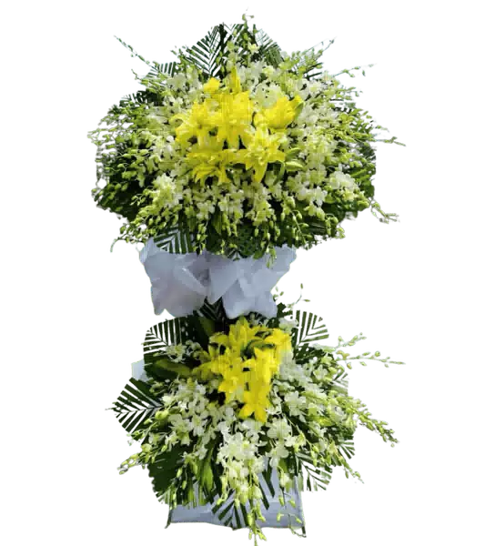 Kệ Hoa Tang 2 Tầng mang sắc Vàng